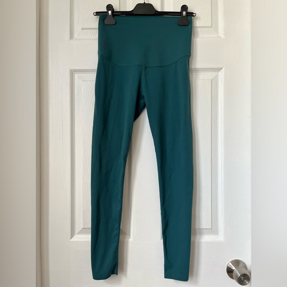 Fanka Women's Body Sculpt Reversible Wear Forest Green Sculpt 26” Leggings S - Picture 4 of 12